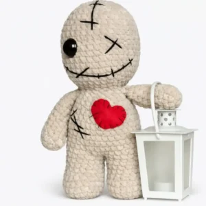 muñequito amigurumi vudú