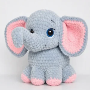 peluche elefante tierno y suave